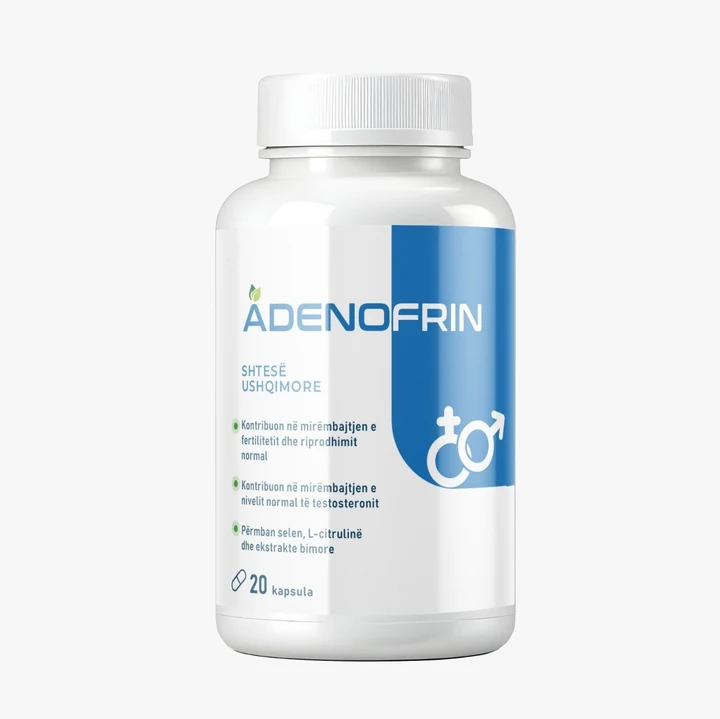 Adenofrin — Adenofrin: kapsula për prostatën nga prodhuesi, 29,90 €